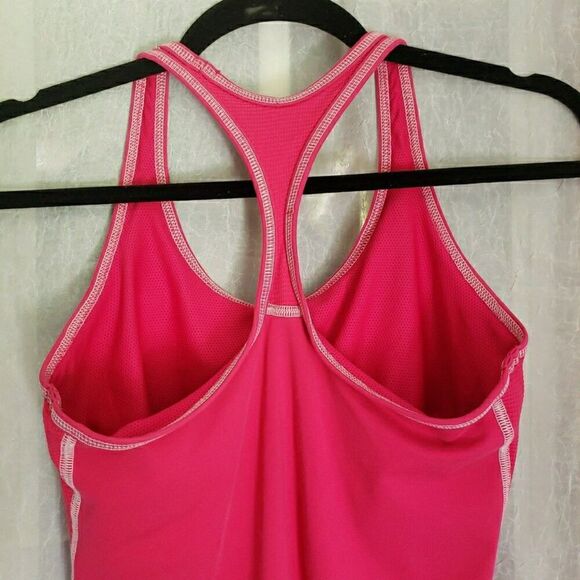 Nike Dri-Fit Pink Activewear Tank Top Women's Size M (8-10) - Picture 5 of 10